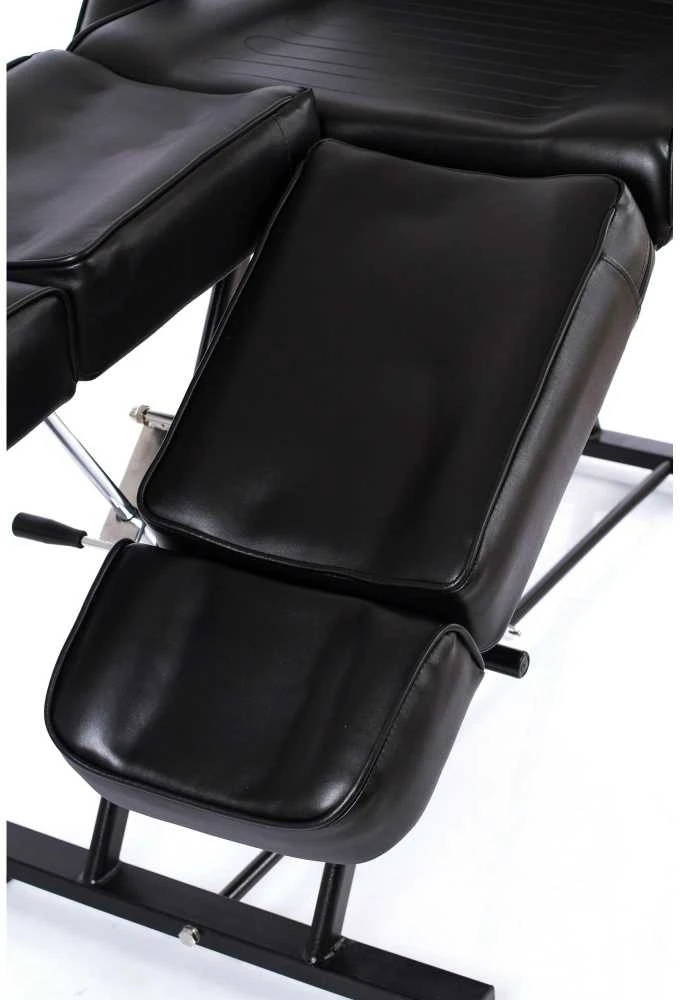Restpro Kosmetologinis krėslas su reguliuojamomis kojomis Beauty 2 (Juodas)