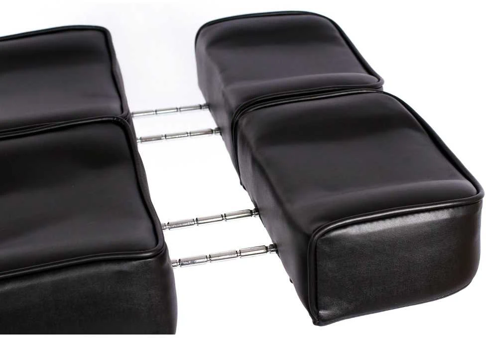 Restpro Kosmetologinis krėslas su reguliuojamomis kojomis Beauty 2 (Juodas)