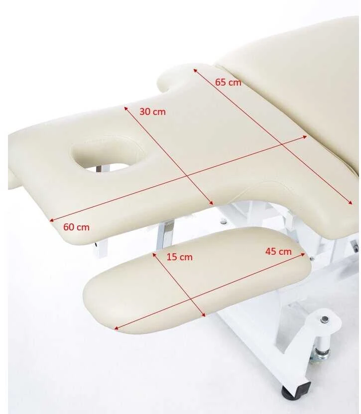 Restpro Masažo stalas HYDRAULIC MASSAGE TABLE SPA 3 BIEGE