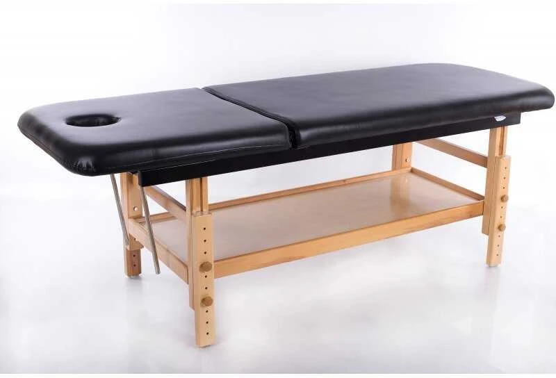Restpro Stacionarus masažo stalas Comfort (Juodas)