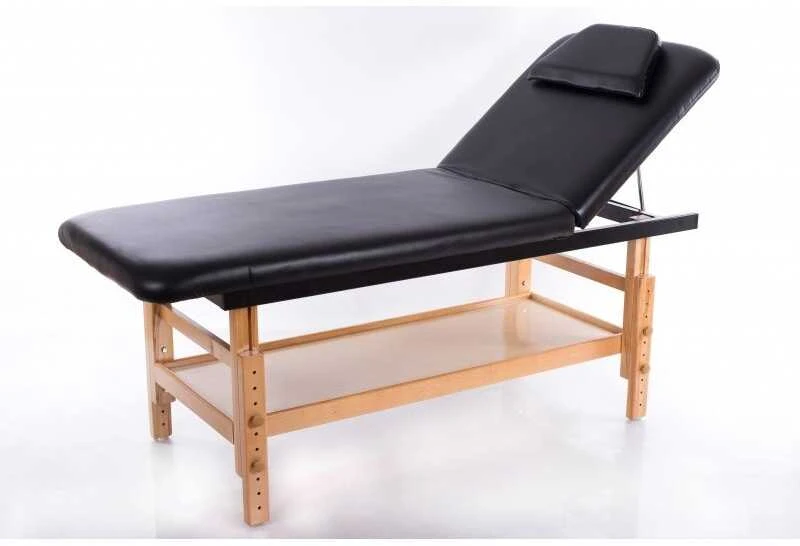 Restpro Stacionarus masažo stalas Comfort (Juodas)