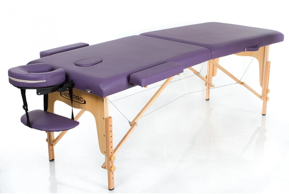 Restpro Sulankstomas masažo stalas Classic 2 (Violetinė)