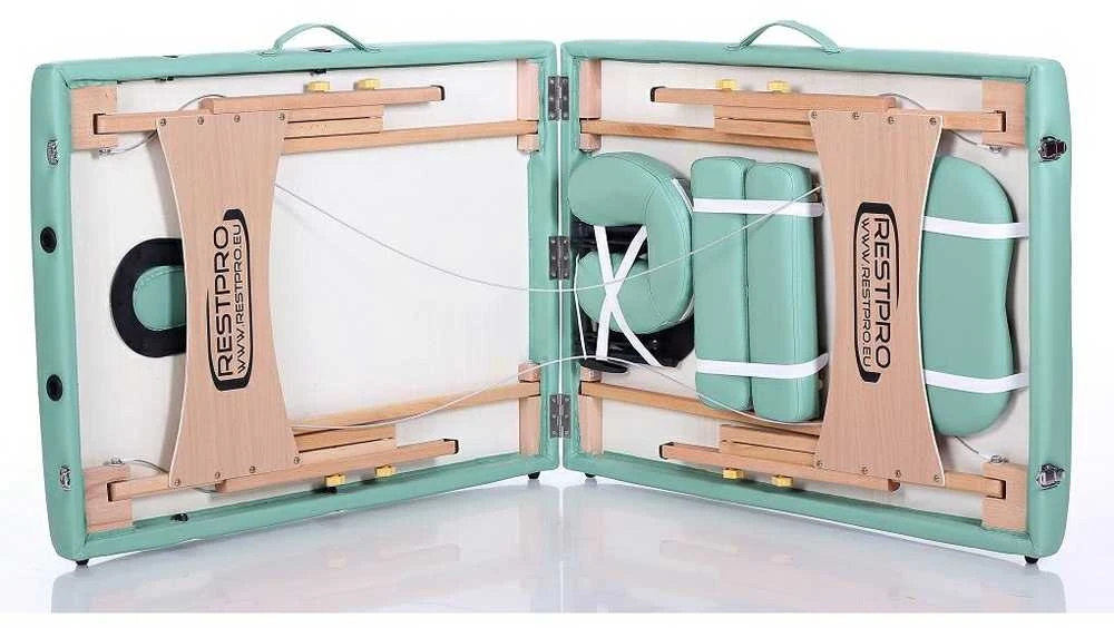 Restpro Sulankstomas masažo stalas Classic 2 (BlueGreen)