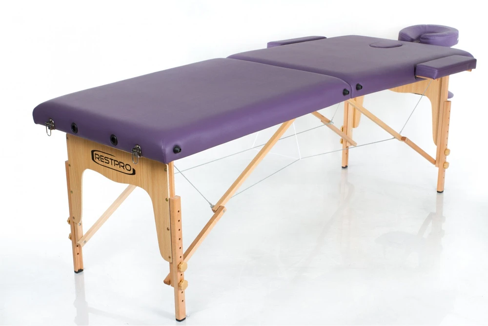 Restpro Sulankstomas masažo stalas Classic 2 (Violetinė)