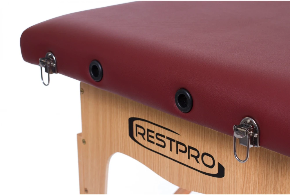 Restpro Sulankstomas masažo stalas Classic 2 (WineRed)