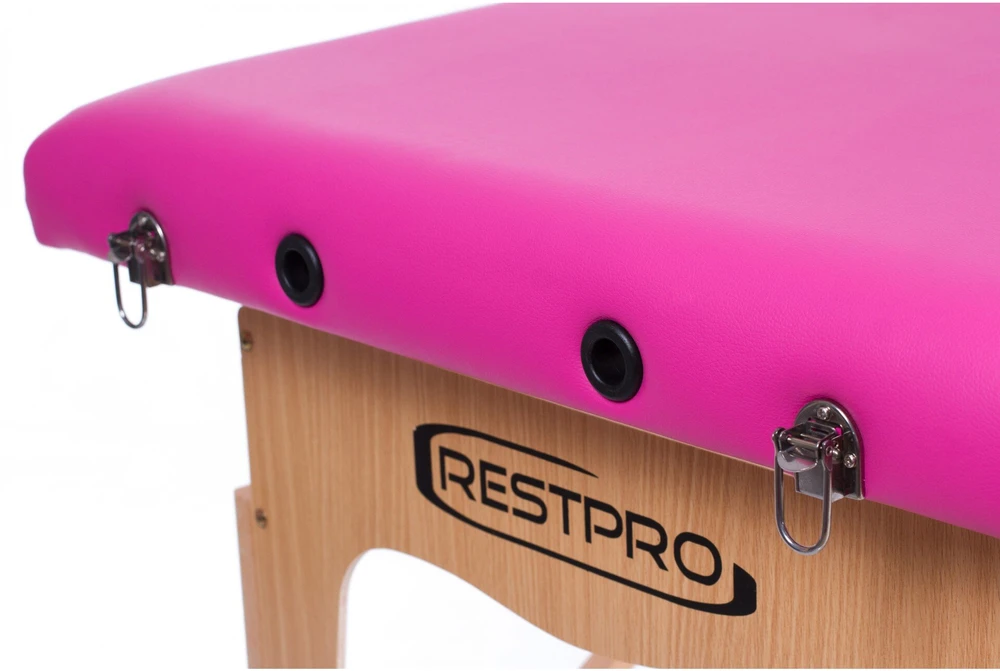 Restpro Sulankstomas masažo stalas Classic 2 (Rožinė)