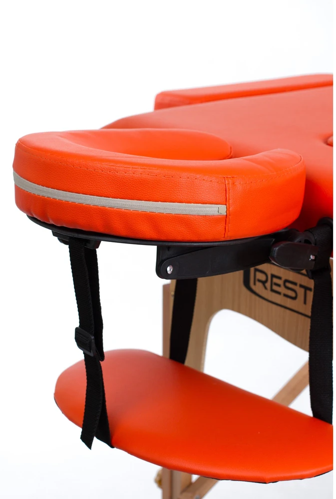 Restpro Sulankstomas masažo stalas Classic 2 (Oranžinis)