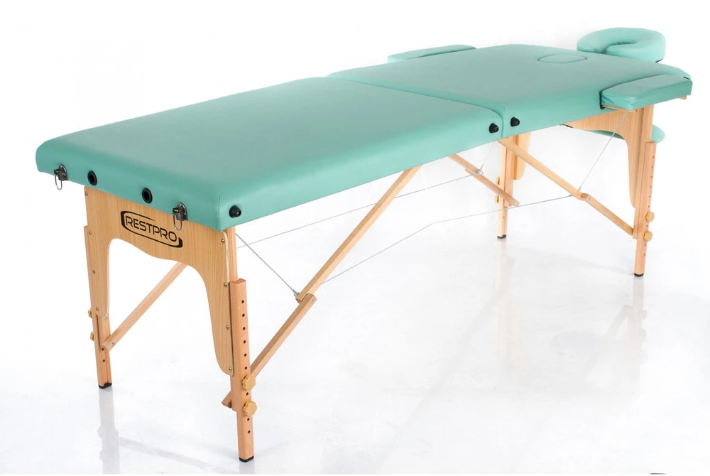 Restpro Sulankstomas masažo stalas Classic 2 (BlueGreen)