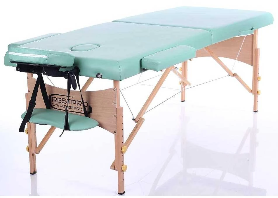 Restpro Sulankstomas masažo stalas Classic 2 (BlueGreen)