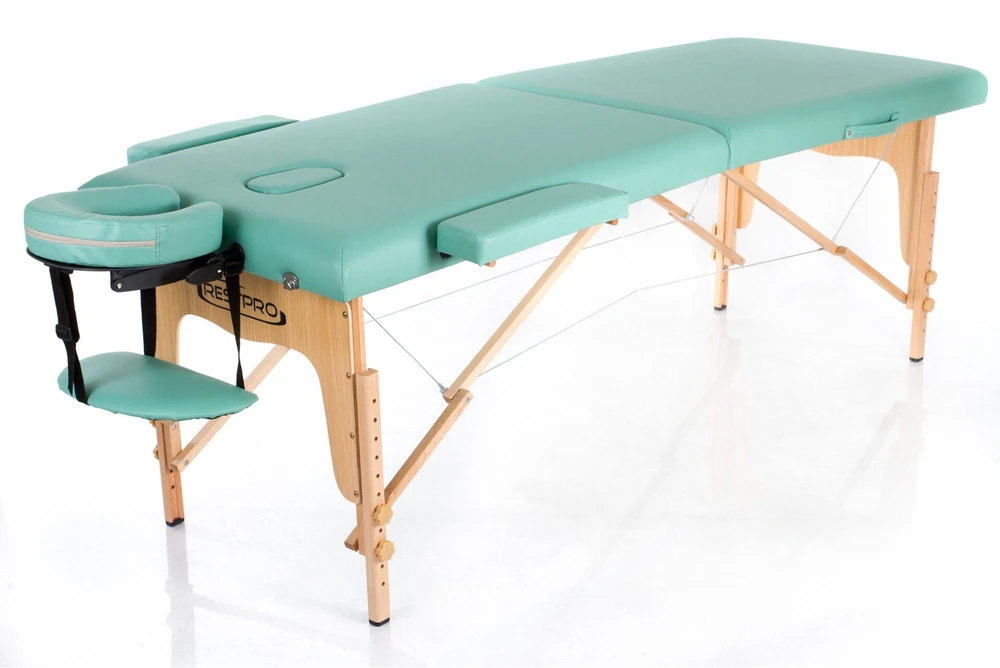 Restpro Sulankstomas masažo stalas Classic 2 (BlueGreen)