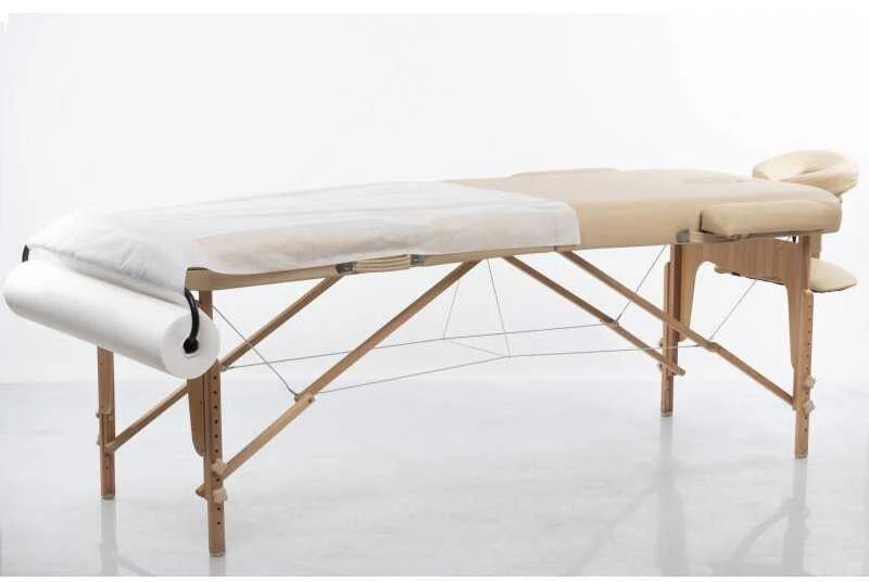 Restpro Vienkartinis užtiesalas masažo stalui 40m (60cm x 200cm)