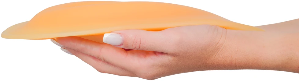 Silikoninė (gelio) veido pagalvėlė masažo stalui Habys FIT 29×24,5 cm, odos spalvos