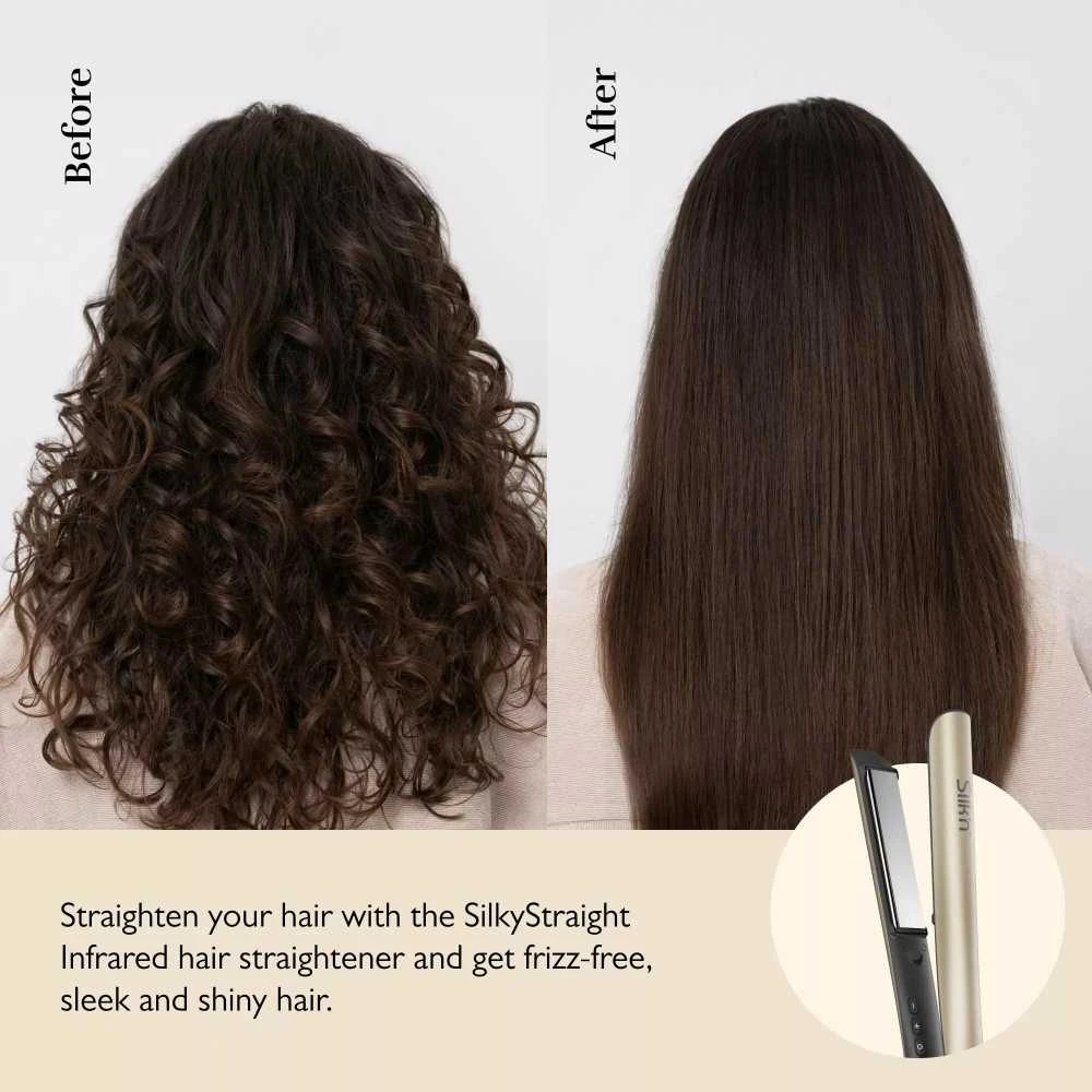 Silkn Infraraudonųjų spindulių plaukų tiesintuvas SilkyStraight