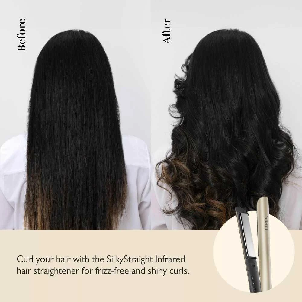 Silkn Infraraudonųjų spindulių plaukų tiesintuvas SilkyStraight