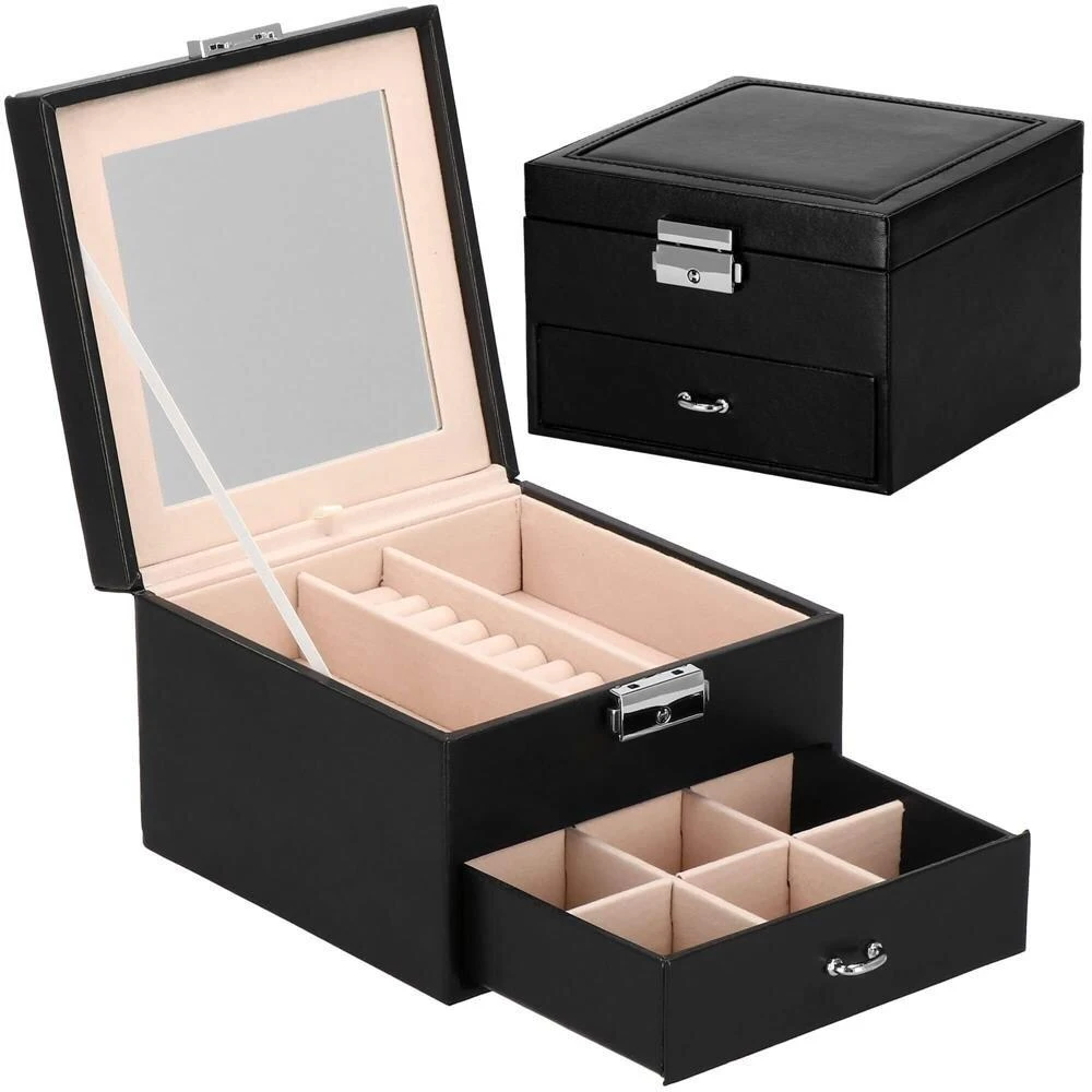 Springos Dėžutė papuošalams Secret Elegance Juodas