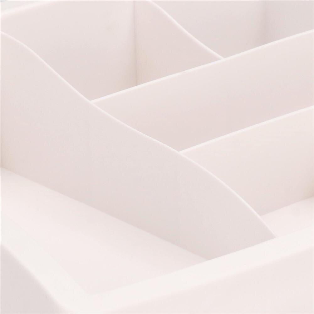 Springos Kosmetikos priemonių dėžutė BEAUTY BOX 3 DRAWERS OPEN CREAM