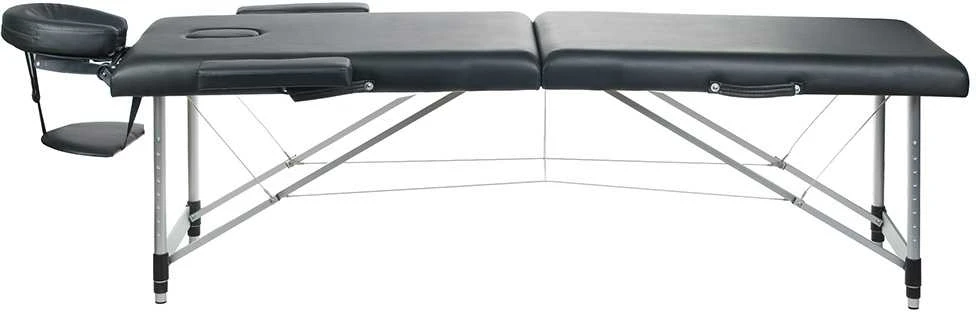 Sulankstomas masažo stalas BEAUTY SYSTEM ALU 2 Juodas