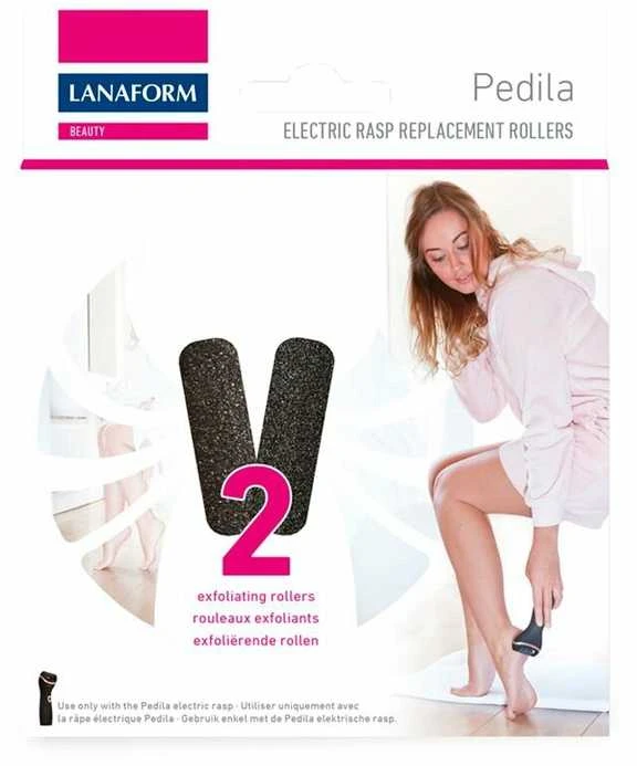 Šveitimo galvutės pėdų šveitikliui Lanaform Pedila (2 vnt.)