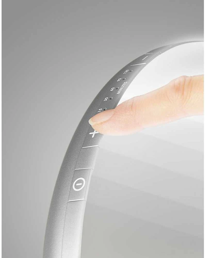 Šviesos terapijos lempa Lanaform Lumino LED Sidabrinis 10.000 Lux