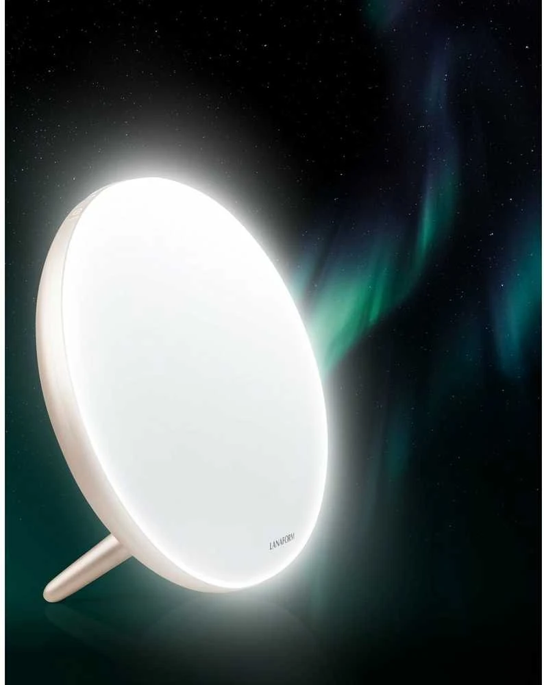 Šviesos terapijos lempa Lanaform Lumino LED Champagne 10.000 Lux