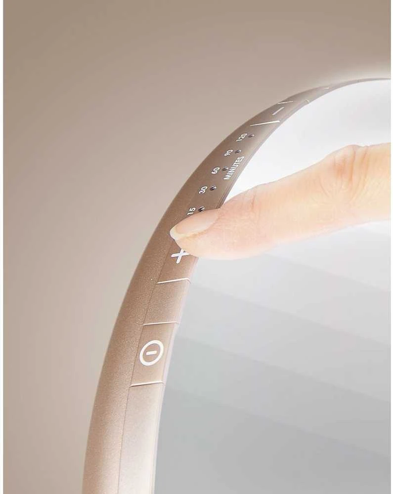 Šviesos terapijos lempa Lanaform Lumino LED Champagne 10.000 Lux