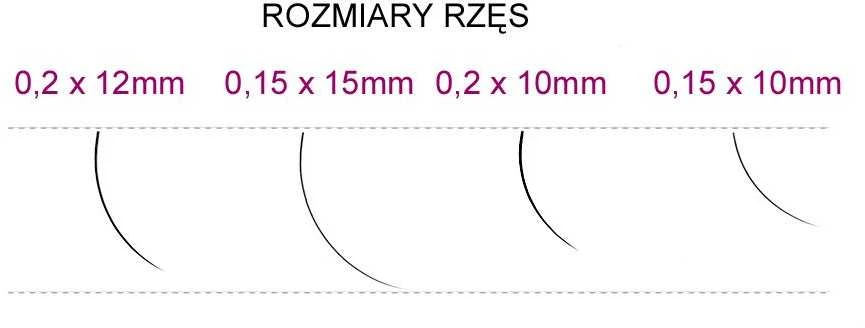 Activeshop Priklijuojamų blakstienų kuokšteliai Syis J, 0,15x 10mm, 0.25g