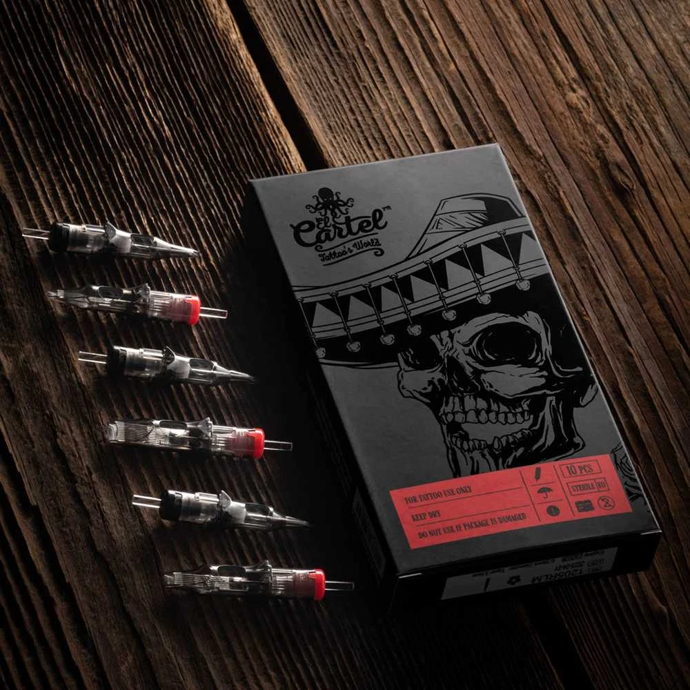 Activeshop Tatuiravimo kasetė El Cartel V2 - 0.35 17RM Medium Taper 10 vnt.