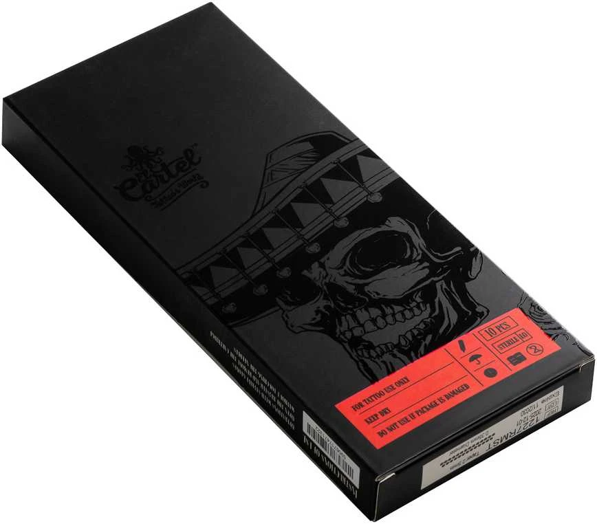 Activeshop Tatuiravimo kasetės El Cartel V2 – 0,35 27RM ShortTaper 10 vnt.