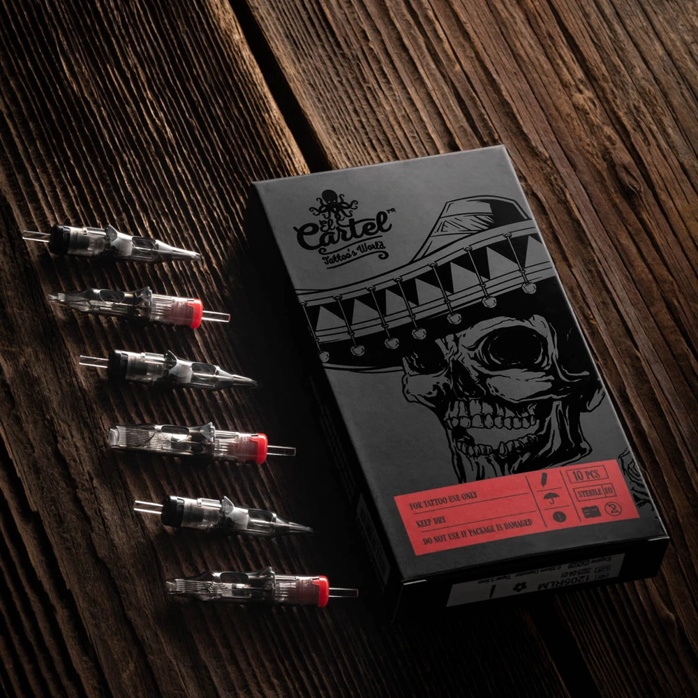 Activeshop El Cartel tatuiruočių kasetė V2 - 0,25 RLX3