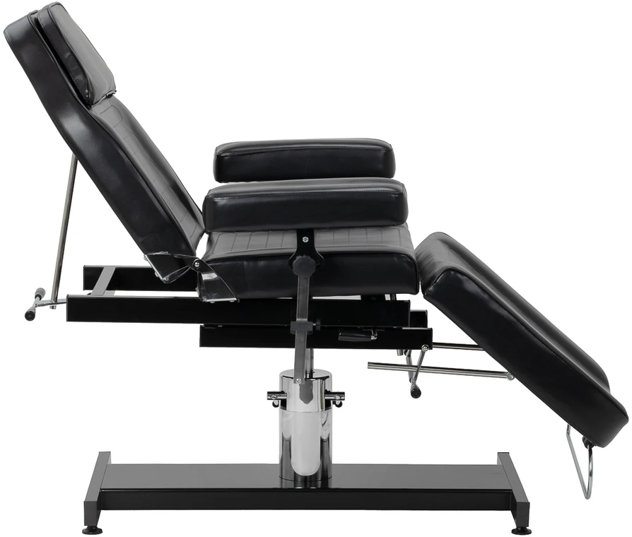 Activeshop Tatuiruočių kosmetologinis krėslas Pro Ink 210DH, juodas