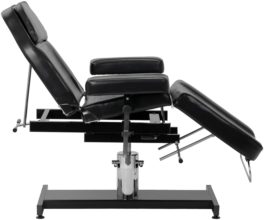 Activeshop Tatuiruočių kosmetologinis krėslas Pro Ink 210DH, juodas