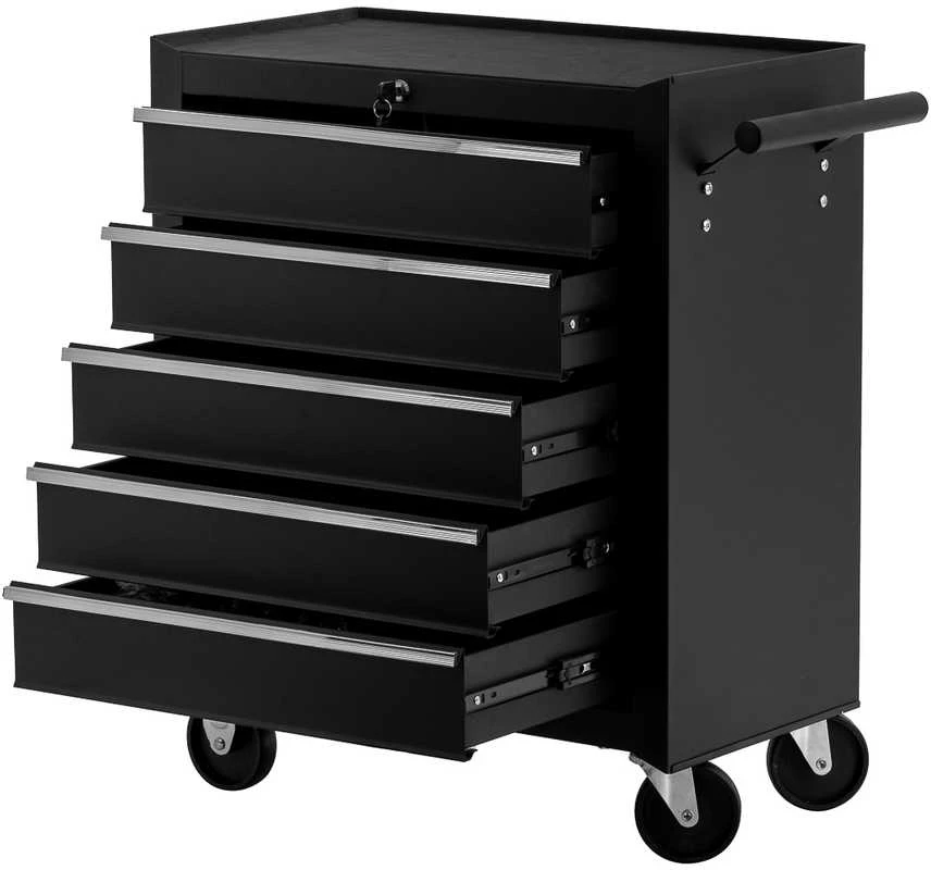 Activeshop Tatuiruočių meistro staliukas Pro Ink 015 juodas