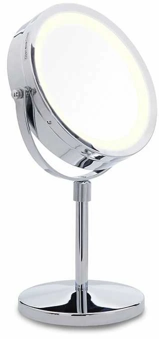 Vaizdą didinantis dvipusis veidrodis (X1/X10) su LED apšvietimu Lanaform Stand Mirror X10