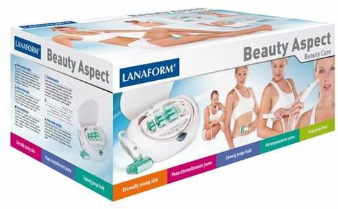 Vakuuminis veido ir kūno masažuoklis odos atjauninimui Lanaform Beauty Aspect