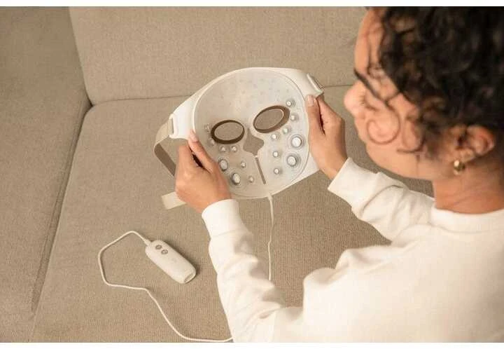 LED veido kaukė su EMS stimuliacija Silk'n LED EMS Face Mask