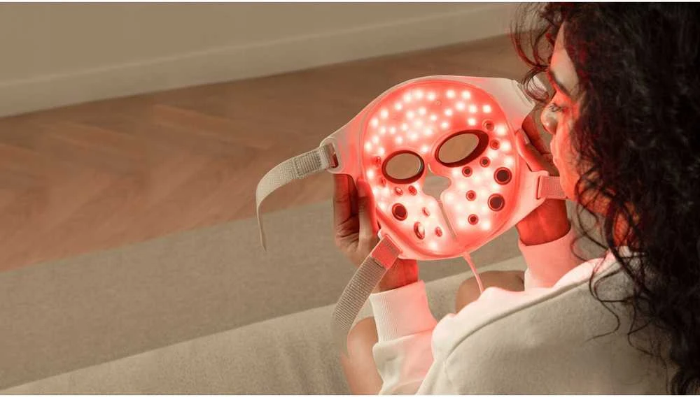 LED veido kaukė su EMS stimuliacija Silk'n LED EMS Face Mask