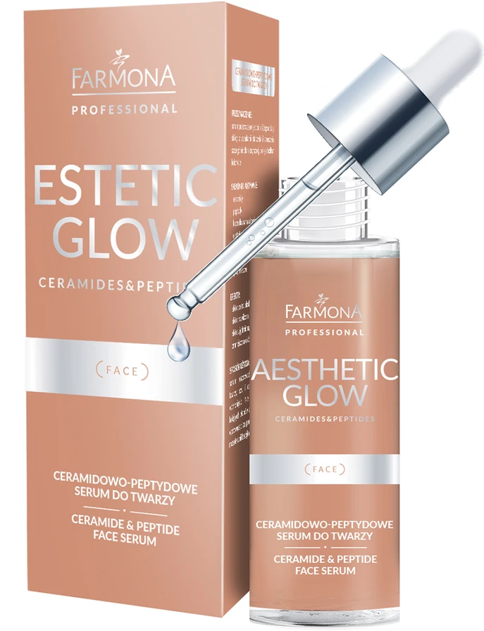 Activeshop Farmona AESTHETIC GLOW – keramidų ir peptidų veido serumas (30 ml)