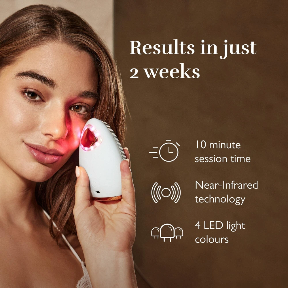 Silk`n Silk `n Bright Lux face brush 4 in 1 makiažo valiklis