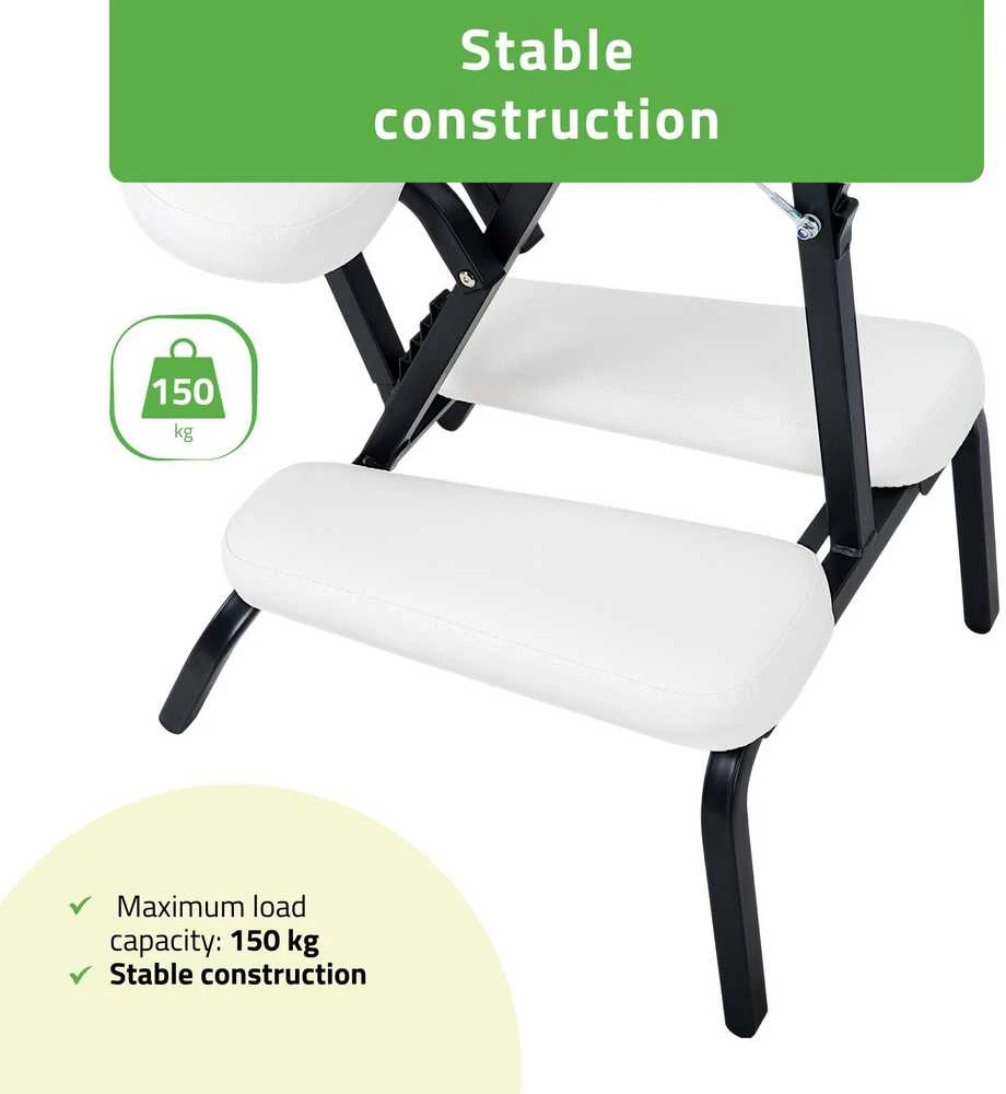 Vertikalaus masažo kėdė Habys Flexo Comfy Base baltas