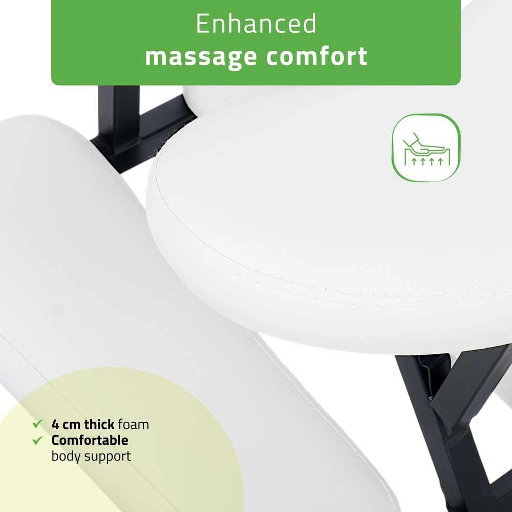 Vertikalaus masažo kėdė Habys Flexo Comfy Base baltas