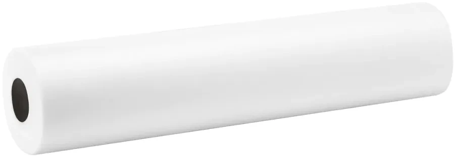 Activeshop Vienkartinis neaustinis paklodžių ritinys EKO 18g, baltas, 80 cm × 100 m