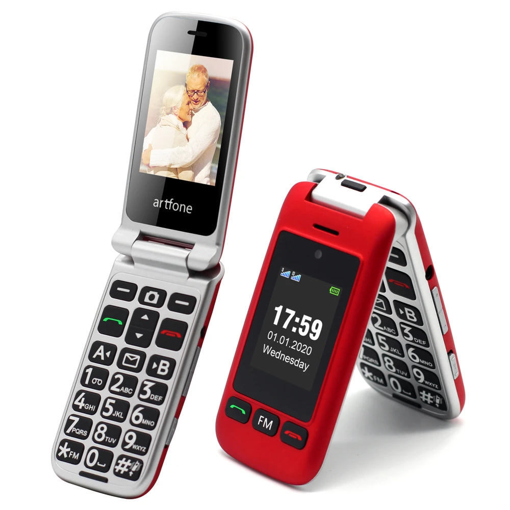 Senjorų telefonas Artfone C10 (LT, LV, EE, RU)