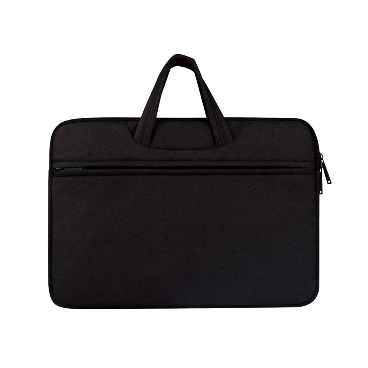 15.6" (~39.6 cm) Sponge 14" - 15,6" nešiojamo kompiuterio dėklas su rankena, juodas