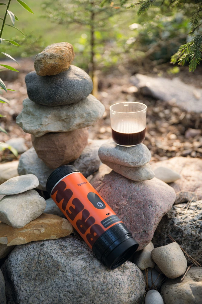 Kavos aparatas Sponge Brew Portable Espresso Aparatas