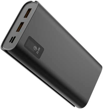"Sponge Energy 20000 QC" 22,5 W, du USB A ir vienas USB C prievadai