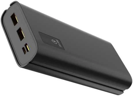 "Sponge Energy 20000 QC" 22,5 W, du USB A ir vienas USB C prievadai