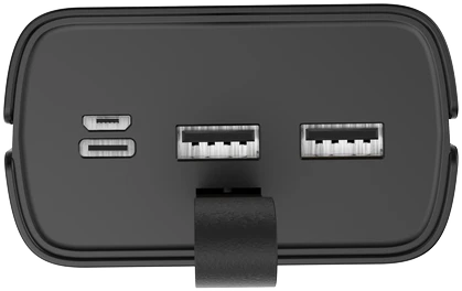 Sponge Energy 30000 QC 22,5W, du USB A, vienas USB C prievadas