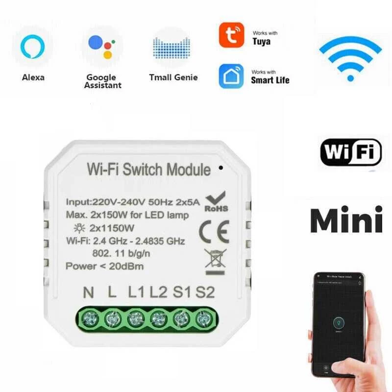 Spring WIFI remote light controller, two lines
