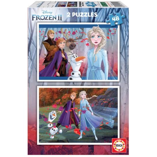 Educa dėlionė 2x48 vnt. - Frozen II