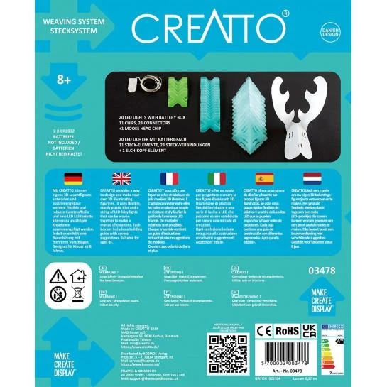 Piatnik Kosmos Lavinamasis rinkinys CREATTO MOOSE 8+